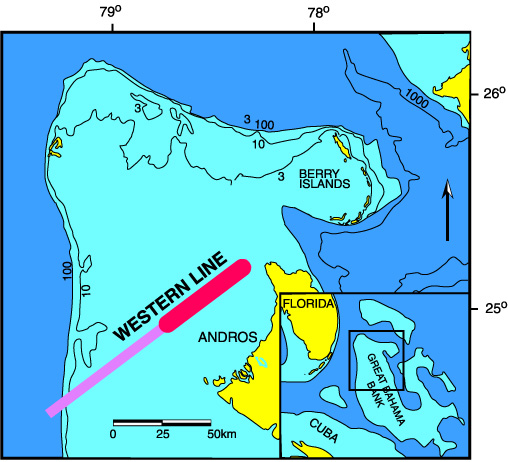 Great Bahama Bank Chart