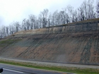 East of Weigh Station on I 64 - Back Barrier storm washover fans