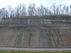 East of Weigh Station on I 64 - Back Barrier storm washover fans