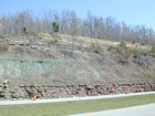 East of Weigh Station on I 64 - Back Barrier storm washover fans