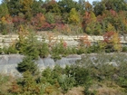 East of Weigh Station on I 64 - Back Barrier storm washover fans