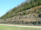 I 64 West of Grayson Kentucky - Back Barrier lagoons and tidal channels