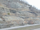 I 64 West of Grayson Kentucky - Back Barrier lagoons and tidal channels