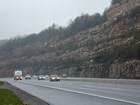 Barrier Facies of Pensylvannian Pottsville Formation, I. 75 just south of Jellico, Tennessee