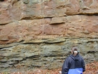 Barrier Facies of Pensylvannian Pottsville Formation, I. 75 just south of Jellico, Tennessee