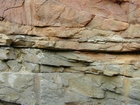 Barrier Facies of Pensylvannian Pottsville Formation, I. 75 just south of Jellico, Tennessee