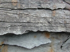 Mississippian Borden Formation, shelf with downslope fans and shales, I 64 just east of Morehead, Kentucky