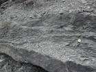 Road side outcrops expressing the geology of the stacked fluvial system sediments exposed in the Pennsylvanian Breathitt Formation just north of Louisa in Eastern Kentucky on US 23 on the western margin of the Appalachian Mountain foreland basin