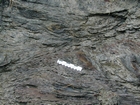 Road side outcrops expressing the geology of the stacked fluvial system sediments exposed in the Pennsylvanian Breathitt Formation just north of Louisa in Eastern Kentucky on US 23 on the western margin of the Appalachian Mountain foreland basin