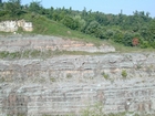 Intertidal carbonate storm deposits in outcrops of the Upper Mississippian Newman Formation. Roadcuts on Rt 519 of Eastern Kentucky south of Morehead in the western Appalachian Mountains