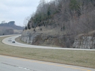 Mississippian Newman Limestone shallow water high energy Ooid shoal facies Eastern Kentucky on I 64 in Western Appalachian Mountains close to Olive Hill