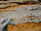 Ordovician Cincinnatian Group shelf close to Winchester Kentucky, Route 627