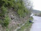 Ordovician Cincinnatian Group shelf close to Winchester Kentucky, Route 627