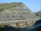 The huge road cut at Pikevill on Rt 23