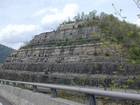 The huge road cut at Pikevill on Rt 23