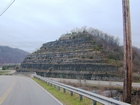 The huge road cut at Pikeville on Rt 23