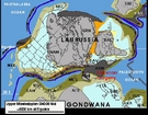 Late Missippean paleogeography and the Variscan Orogenic event of North America, Europe and North Africa (courtesy of Ron Blakey, NAU Geology).