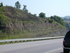 Silurian Brassfield Formation shallow water carbonates close to Ribolt. Overlies Drake Formation shales