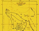 Salinity NW Bahamas (after Cloud