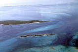 North end of the southern shore of Normans Pond Cay Exumas Bahamas