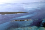 North end of the southern shore of Normans Pond Cay Exumas Bahamas