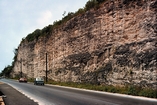 New Street Cut New Providence Bahamas Pleistocene