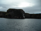 Upper Clare Shale of the Upper Carboniferous (Namurian) exposed in the cliffs below Bromore West of Co Kerry. These cliffs outcrop just north of Ballybunion. The shales represent a change in the depositional setting from the underlying Dinantian carbonates.