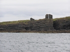 Exposures of Ross Formation in the cliffs at Leck Point in vicinity of the ruins of the Castle west and south of Drom in Co Kerry (Pyles, 2007). These Namurian outcrops turbiditic sands can be accessed by road and across the cow pastures at Drom.