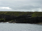 Exposures of Ross Formation in the cliffs northwest of Drom in Co Kerry. These Namurian outcrops turbiditic sands extend northwest from the ruined Castle at Leck Point and are best seen from the Shannon Estuary (Rider, 1969, Martinsen, 1989; and Pyles, 2007).