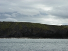 Exposures of Ross Formation in the cliffs northwest of Drom in Co Kerry. These Namurian outcrops turbiditic sands extend northwest from the ruined Castle at Leck Point and are best seen from the Shannon Estuary (Rider, 1969, Martinsen, 1989; and Pyles, 2007).