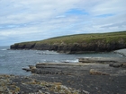 Condensed deeper water sections with Goniatite fauna in the Ross Formation of Dunmore Bay