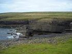 Condensed deeper water sections with Goniatite fauna in the Ross Formation of Dunmore Bay