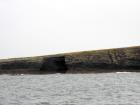 Kilcredaun Cliffs in the vicinity of the Kilcredaun lighthouse. Outcropping in these cliffs are thin bedded turbidite channel fill and turbidite sand lobes in the Upper Carboniferous Namurian Ross Formation. Photographs taken from the fishing vessel Draiocht out of Carrigaholt on the northern shore of the Shannon Estuary.