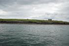 Kilcredaun Cliffs exposing thin bedded turbidite channel fill and turbidite sand lobes in the Upper Carboniferous Namurian Ross Formation. Photographs taken from the fishing vessel Draiocht out of Carrigaholt on the northern shore of the Shannon Estuary.