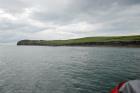 Kilcredaun Cliffs exposing thin bedded turbidite channel fill and turbidite sand lobes in the Upper Carboniferous Namurian Ross Formation. Photographs taken from the fishing vessel Draiocht out of Carrigaholt on the northern shore of the Shannon Estuary.