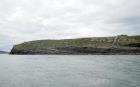 Kilcredaun Cliffs in the vicinity of the Kilcredaun lighthouse. Outcropping in these cliffs are thin bedded turbidite channel fill and turbidite sand lobes in the Upper Carboniferous Namurian Ross Formation. Photographs taken from the fishing vessel Draiocht out of Carrigaholt on the northern shore of the Shannon Estuary.