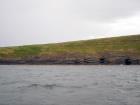 West end of Rehy Cliffs thin bedded inter channel area at western feather edges of deepwater channel wings. Ross Formation sands are probably in mid fan position on edge of the fan body.