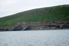 East end of Rehy Cliffs with detail of monoclinical fold in deepwater Ross Formation sands.