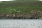 Rehy Cliffs two offset but stacked deepwater channels. Morphology and frequency suggest a mid turbidite fan position for these Ross Sands. These lower sandbodies are erosionally amalgamated and show wing like extension into finer sediment.