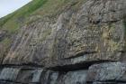 Rehy Cliffs two offset but stacked and amalgamated deepwater channels. Morphology and frequency suggest a mid turbidite fan position for these Ross Sands. Both channels show wing like extension into finer sediment.