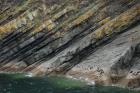 East end of Rehy Cliffs with detail of monoclinical fold in deepwater Ross Formation sands.