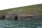 West end of Rehy Cliffs thin bedded inter channel area at western feather edges of deepwater channel wings. Ross Formation sands are probably in mid fan position on edge of the fan body.