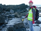 South Lumsdin's Bay Hook Head wave ripples in the Lower Carboniferous Porter's Gate Formation