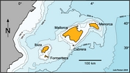 Ballearic bathymetry