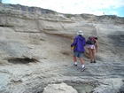 Pleistocene reef, beach, and dunes. Photo taken by Christopher Kendall