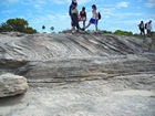 Pleistocene reef, beach, and dunes. Photo taken by Christopher Kendall