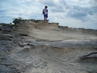 Pleistocene reef, beach, and dunes. Photo taken by Christopher Kendall