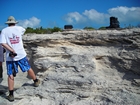 Pleistocene reef, beach, and dunes. Photo taken by Christopher Kendall