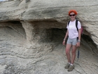 Pleistocene reef, beach, and dunes. Photo taken by Beatriz Garcia-Fresca