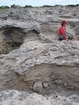 Pleistocene reef, beach, and dunes. Photo taken by Ryan Phelps